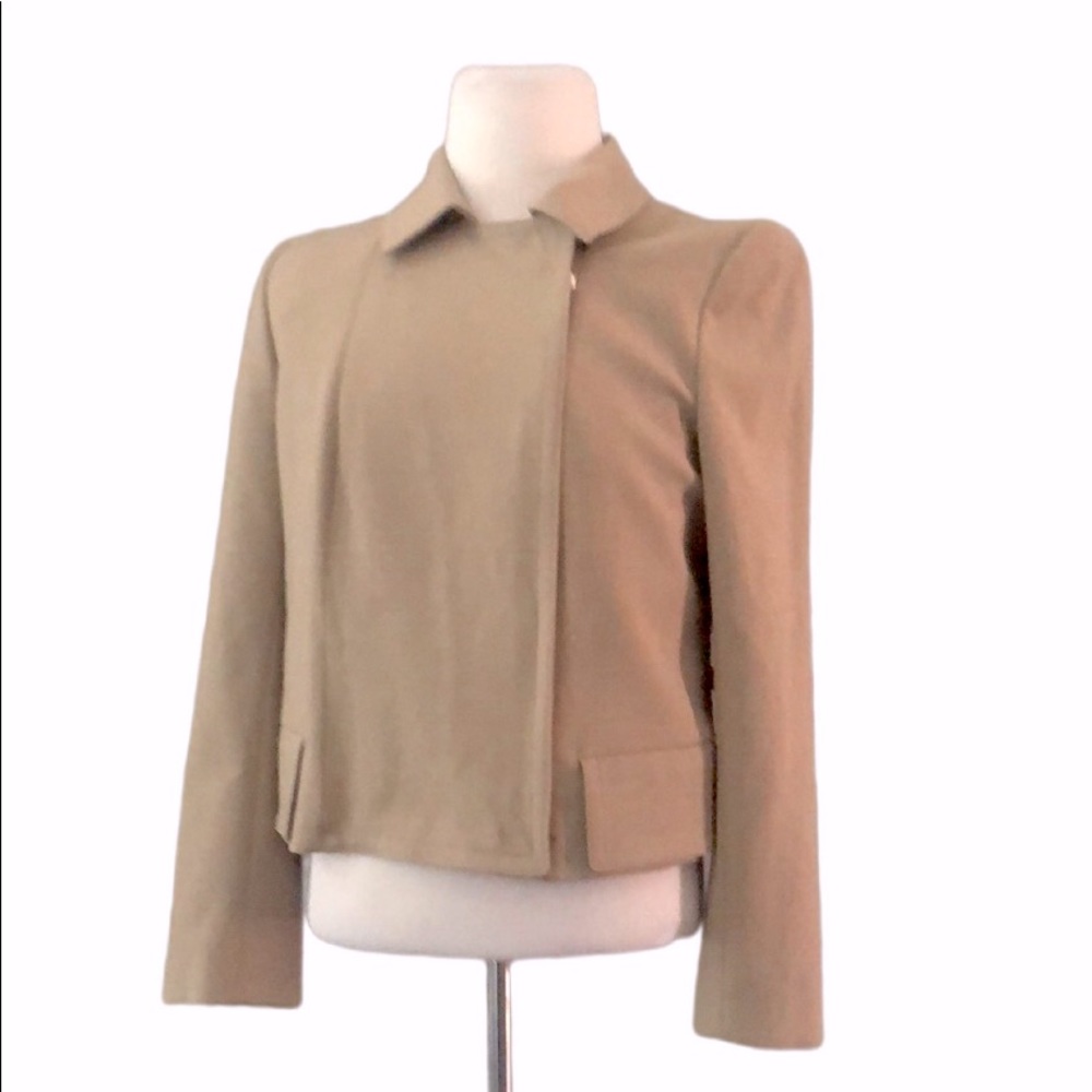 Ann Taylor tan neutral color blazer/coat never worn
